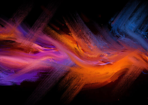 Abstract fire background digital illlustration
