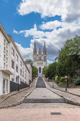 Angers, France. Cathedral of Saint Maurice, XI - XIII centuries