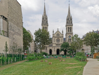 Obraz premium Eglise Saint-Ambroise à Paris