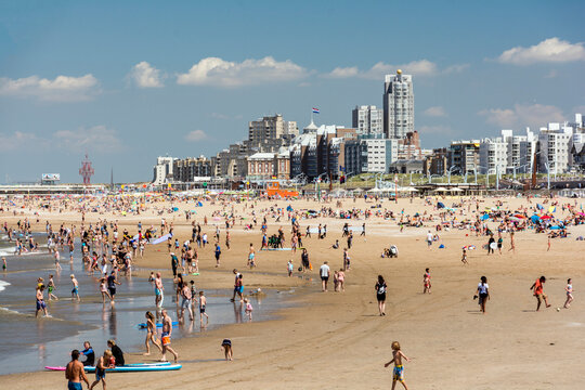 Nordseestrand von Scheveningen.