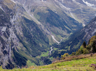 Fototapeta premium Mountains in the valley
