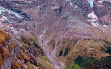 Mountains in the valley