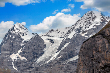 Mountains in the valley