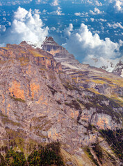 Mountains in the valley