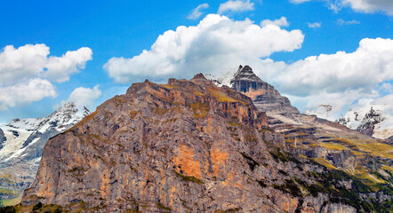 Mountains in the valley