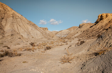 Tabernas Desert Hills Landscape Spain  Nature Adventure Travel