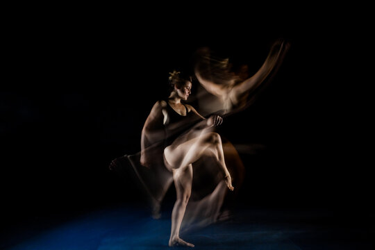 Portrait of a gymnast and fighter.