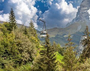 Mountains in the valley