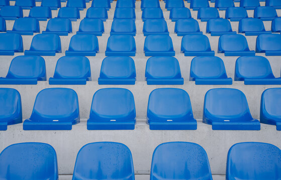 Empty Seats At The Stadium