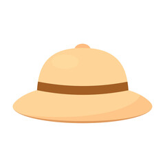 Zoo Keeper Hat icon. Clipart image isolated on white background