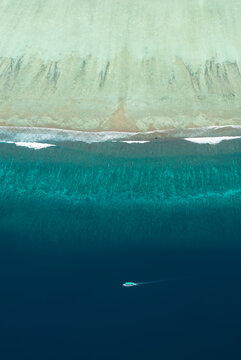 Travelling in the Maldives.