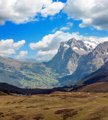 Mountains in the valley