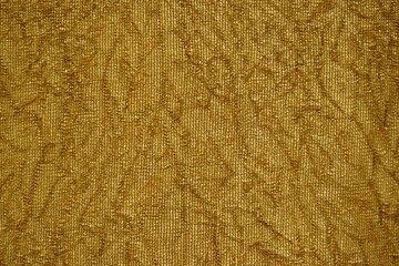 yellow color abstract design textured fabric background