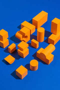 Colorful Abstract Geometrical Shapes