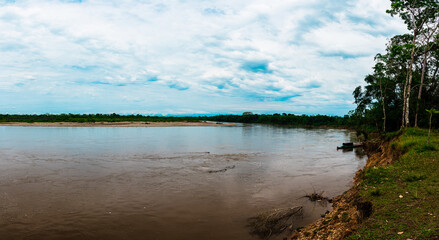 Putumayo river in Colombia