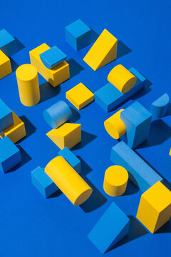 Colorful Abstract Geometrical Shapes