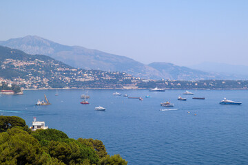 View of the bay in Italy