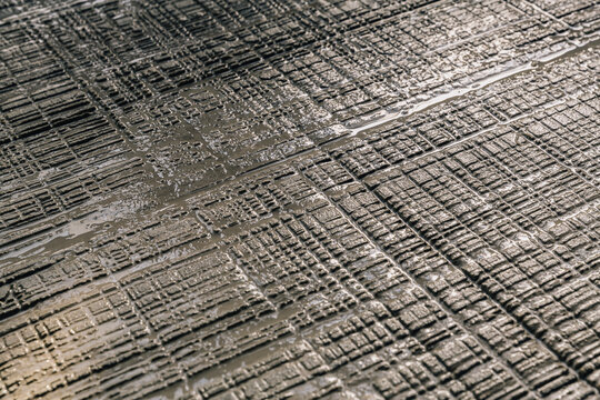 Surface Texture of Stone Cutting Machine