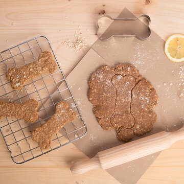 Dog biscuits