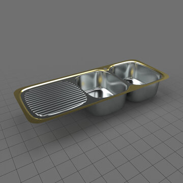 Double water basin