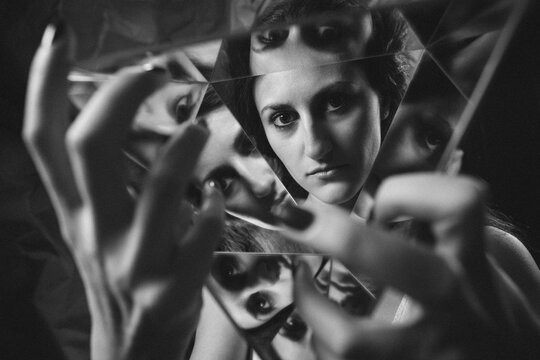 Multiple reflection.