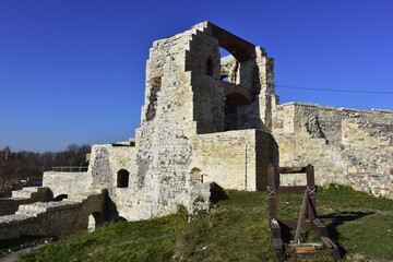 Fototapeta na wymiar Zamek Tenczyn w Rudnie w Małopolsce