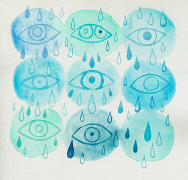 Sorrow concept