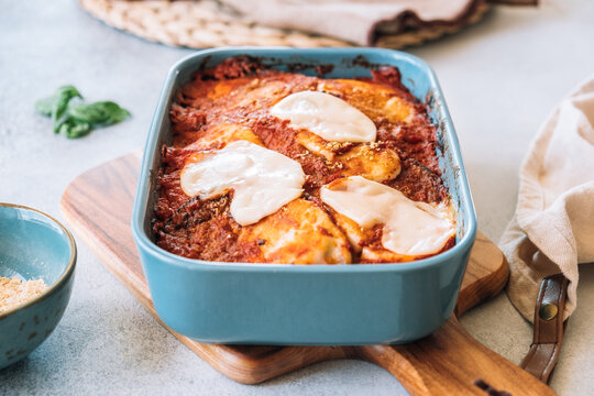 Aubergine parmigiana