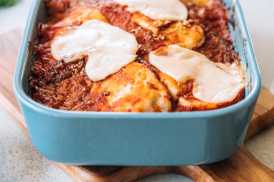 Aubergine parmigiana