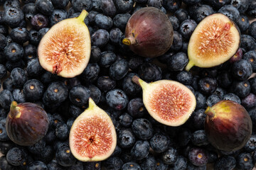 fresh figs on the table