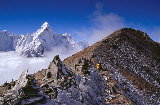 Chhukung Ri Ascent