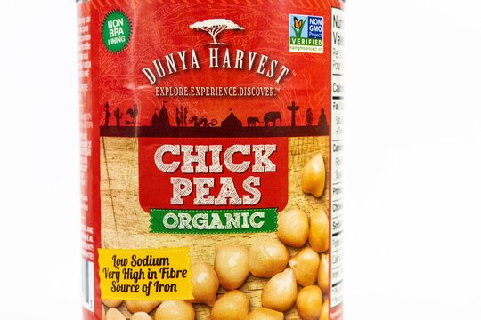 Dunya Harvest canned organic chickpeas