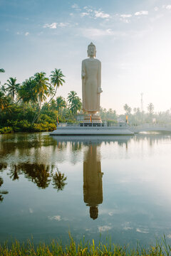 Tsunami Statue at sunrise