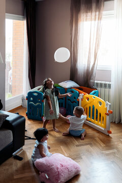 Kids Playing at Home