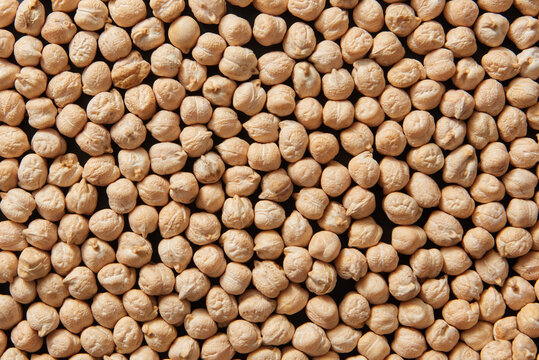 Organic background from organic chickpea.