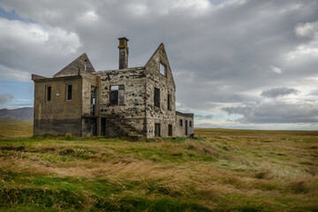 Fototapeta premium abandoned farm house