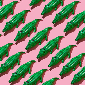 crocodile-shaped floaties