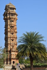 Vijaya Stambha, the tower of victory in Chittaurgarh