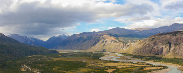 view of the mountains