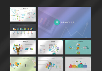 Process Infographic Presentation Layout
