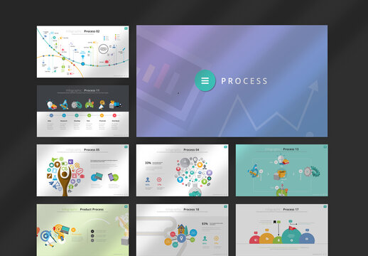 Process Infographic Presentation Layout
