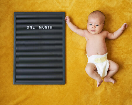 One month baby