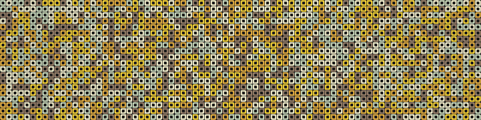 Abstract Geometric Pattern generative computational art illustration