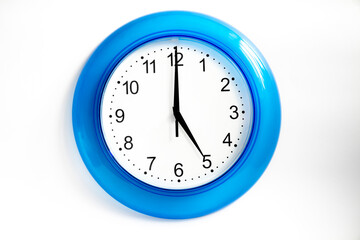 five o'clock on blue watch