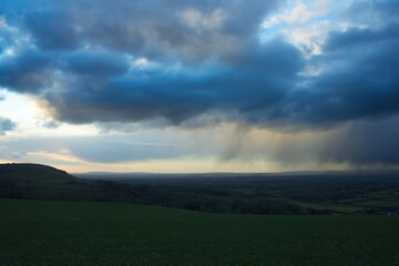 Fototapeta premium looks like rain in sussex