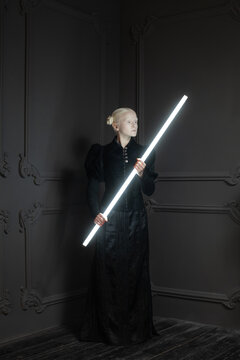 Portrait of a girl in the fantasy style.