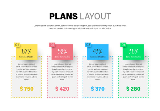 Plans Infographic Layout
