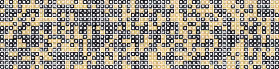 Abstract Geometric Pattern generative computational art illustration