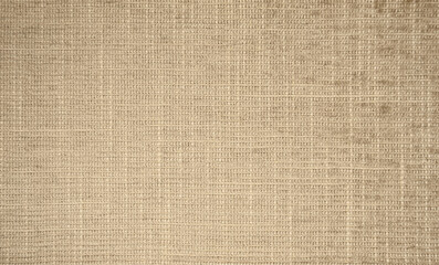 Naklejka na ściany i meble Beige fabric texture. Textile background. The background is suitable for design and 3D graphics