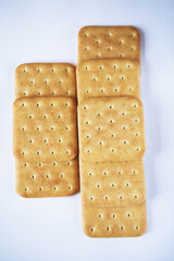 Cracker cookies, food